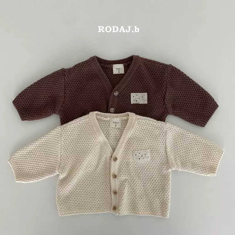 Roda J - Korean Baby Fashion - #babygirlfashion - Bebe Cereal Knit Cardigan