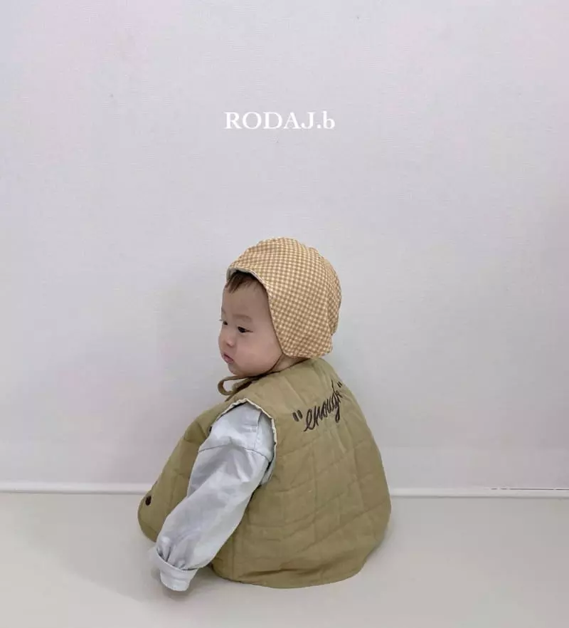 Roda J - Korean Baby Fashion - #babygirlfashion - Bebe Enough Vest - 4