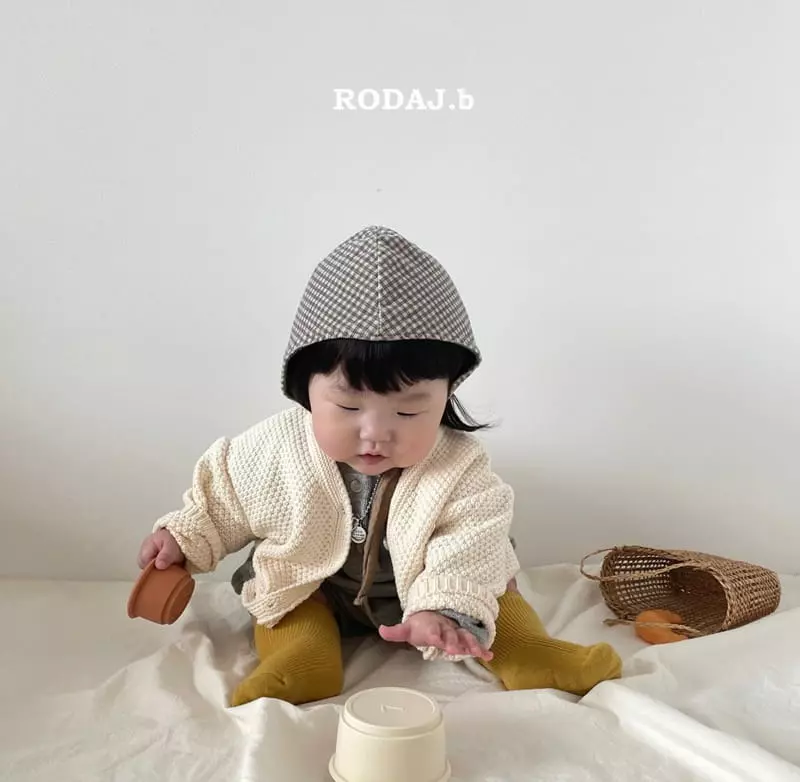 Roda J - Korean Baby Fashion - #babyoninstagram - Bebe Cereal Knit Cardigan - 4