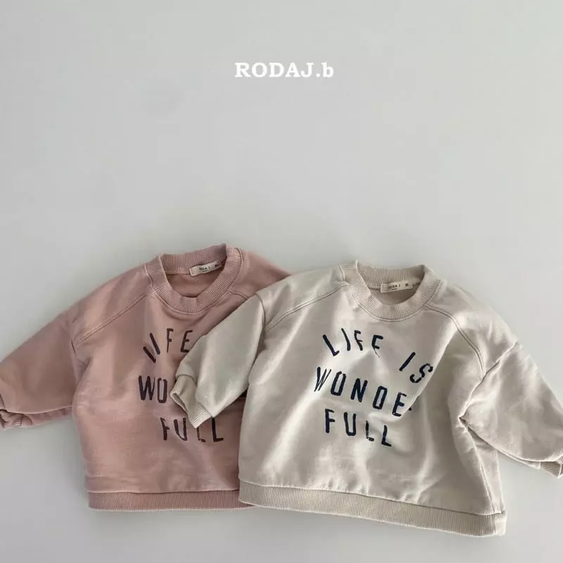 Roda J - Korean Baby Fashion - #babyootd - Bebe Wonder Sweatshirt