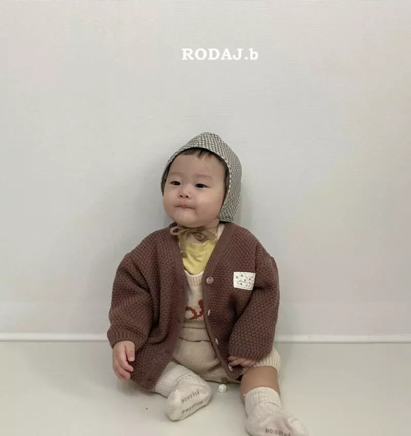 Roda J - Korean Baby Fashion - #babyoutfit - Bebe Rough Knit Dungarees - 8