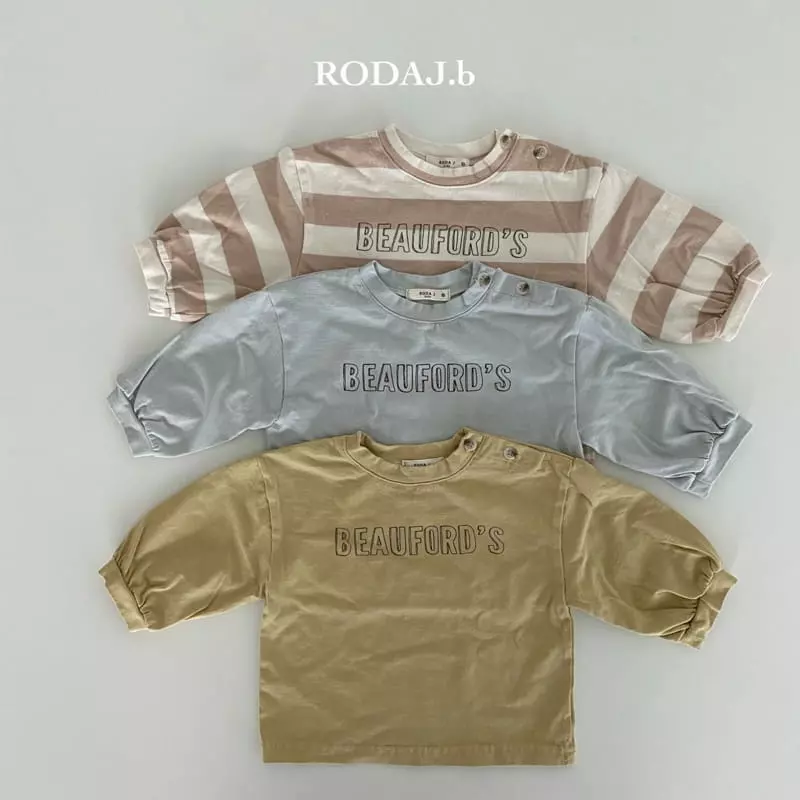 Roda J - Korean Baby Fashion - #babyoutfit - Bebe Bio Tee - 3