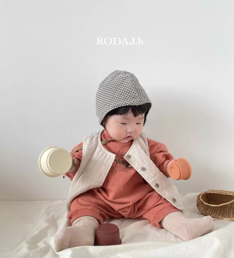 Roda J - Korean Baby Fashion - #babywear - Bebe Enough Vest - 9