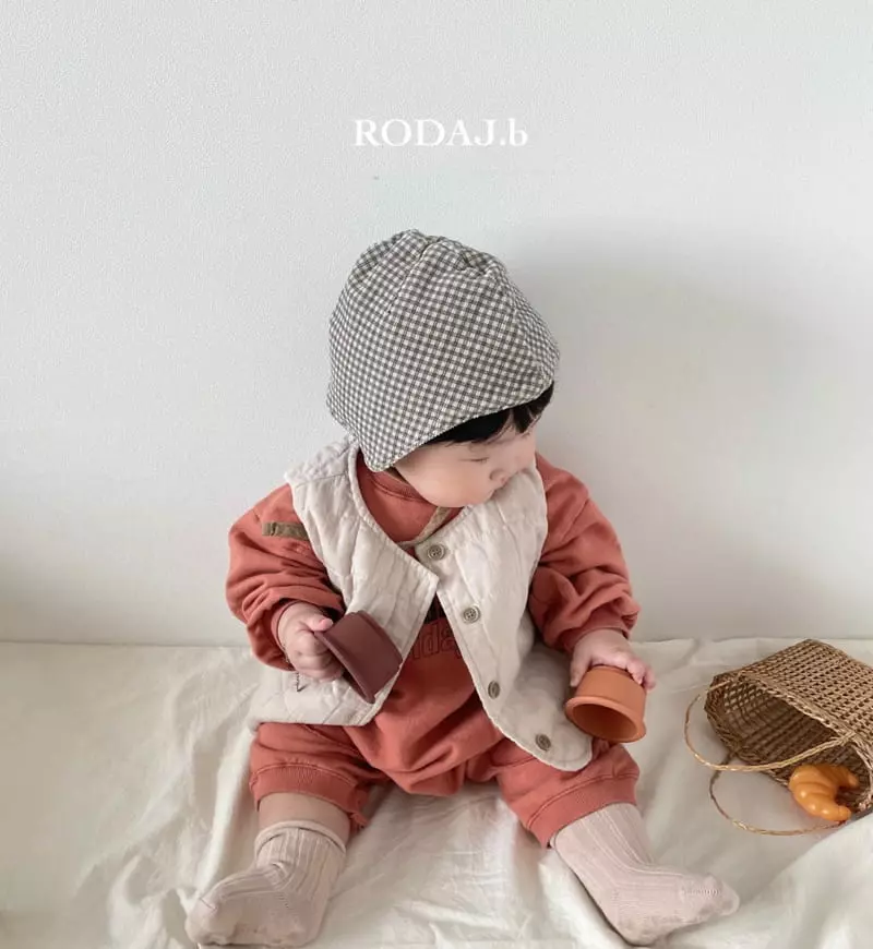 Roda J - Korean Baby Fashion - #onlinebabyboutique - Bebe Enough Vest - 10