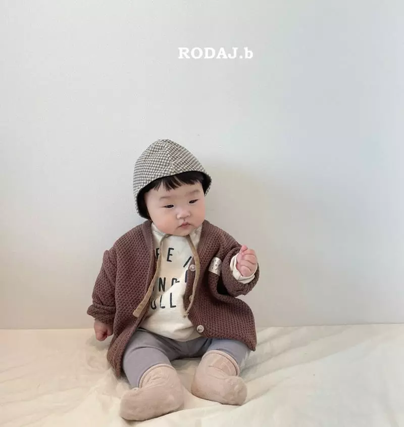 Roda J - Korean Baby Fashion - #onlinebabyshop - Bebe Cereal Knit Cardigan - 9