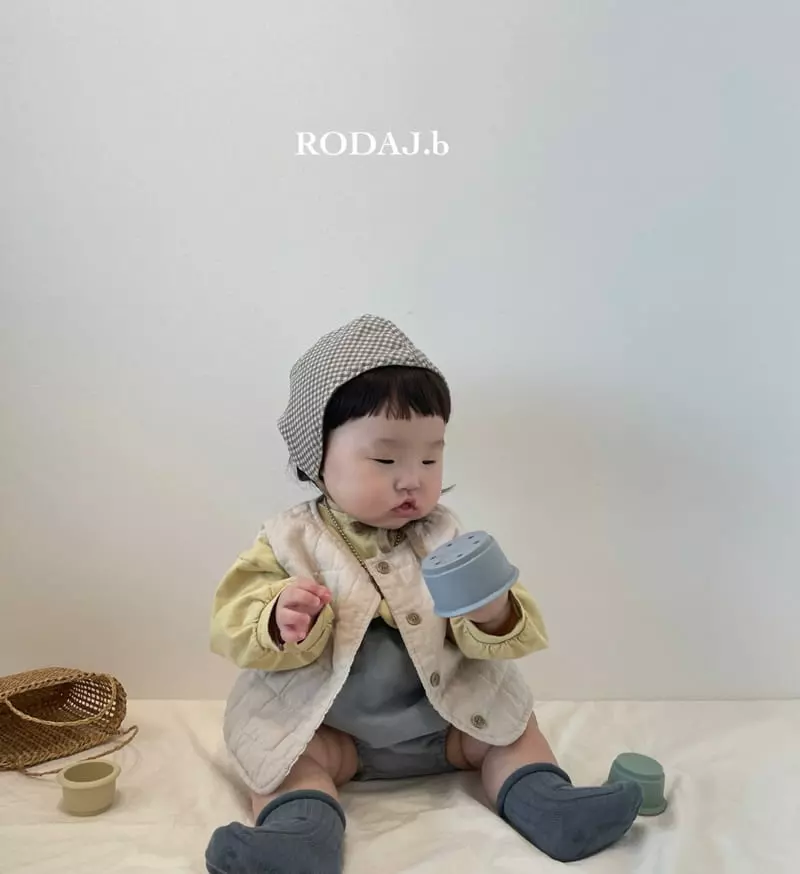 Roda J - Korean Baby Fashion - #smilingbaby - Bebe Enough Vest - 12