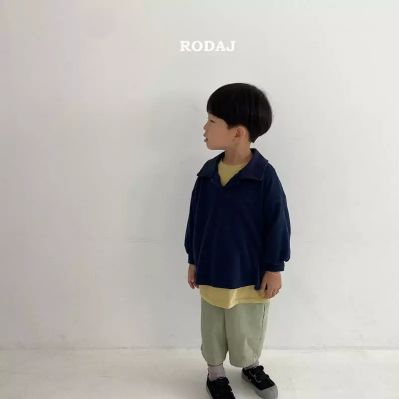 Roda J - Korean Children Fashion - #designkidswear - Bank Collar Tee - 3
