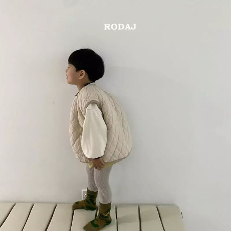 Roda J - Korean Children Fashion - #discoveringself - Mono Quilting Vest - 11