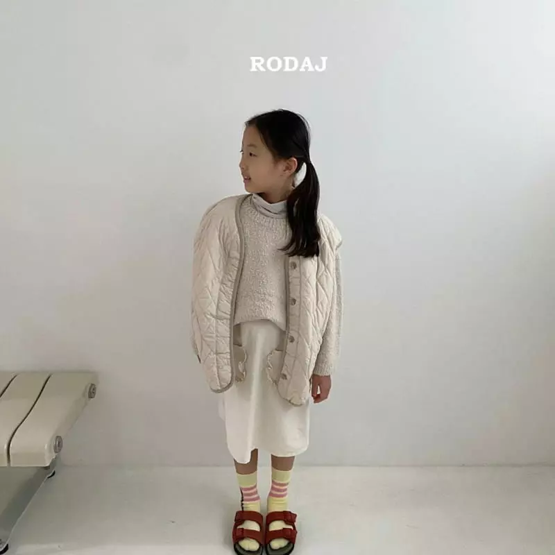 Roda J - Korean Children Fashion - #fashionkids - Mono Quilting Vest - 12