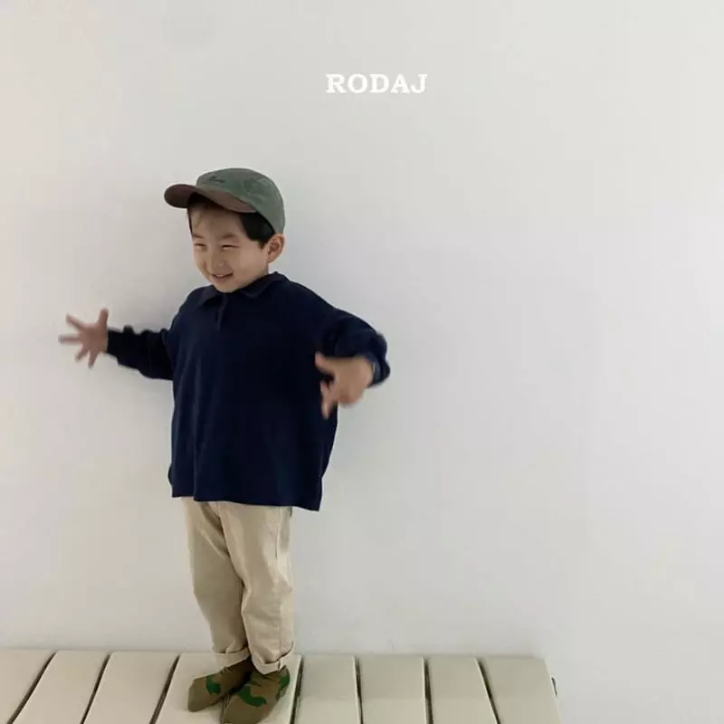 Roda J - Korean Children Fashion - #kidsstore - Bank Collar Tee - 7
