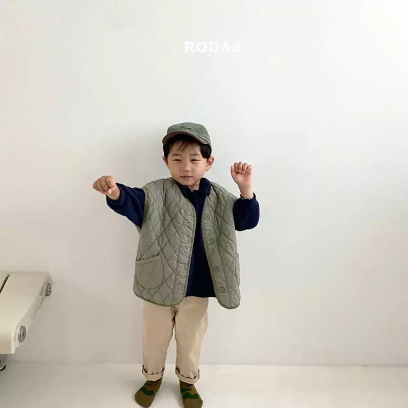Roda J - Korean Children Fashion - #kidzfashiontrend - Bank Collar Tee - 8
