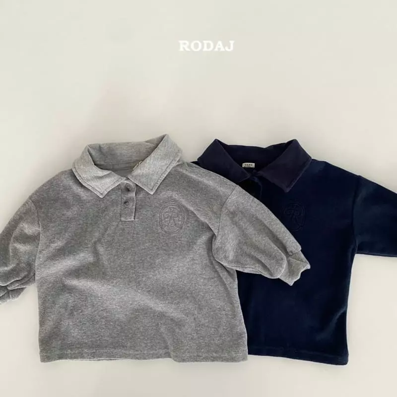 Roda J - Korean Children Fashion - #minifashionista - Bank Collar Tee - 12