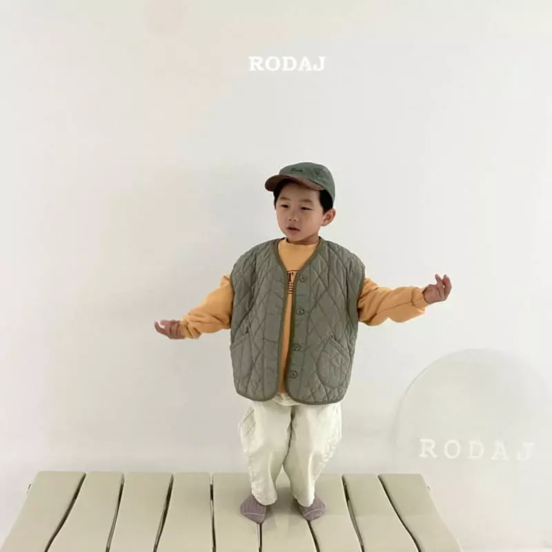 Roda J - Korean Children Fashion - #minifashionista - Mono Quilting Vest - 4