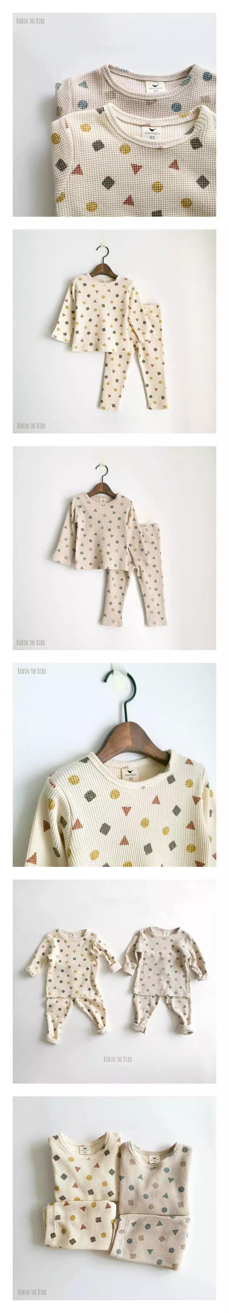 Saerobin - Korean Children Fashion - #designkidswear - Waffle Easywear