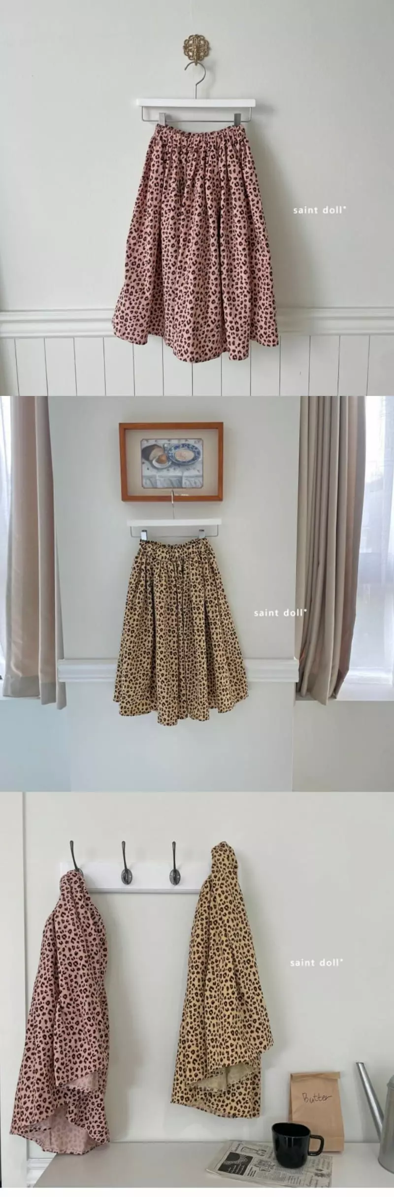 Saint Doll - Korean Children Fashion - #Kfashion4kids - Leopard Rib Skirt - 2