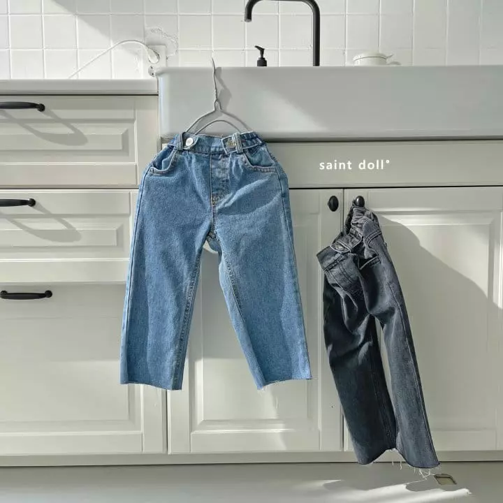 Saint Doll - Korean Children Fashion - #childofig - Bijou Jeans with Mom