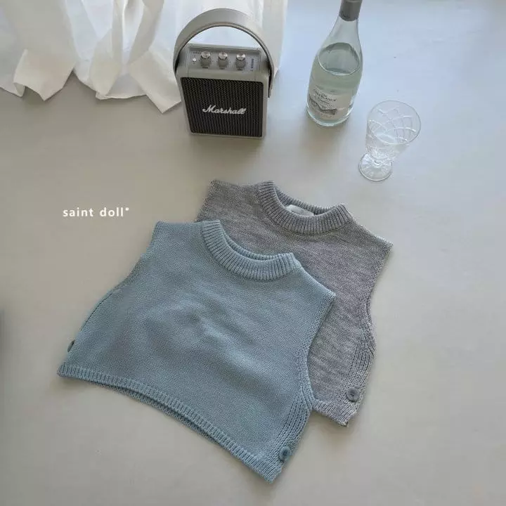Saint Doll - Korean Children Fashion - #childofig - Button Vest