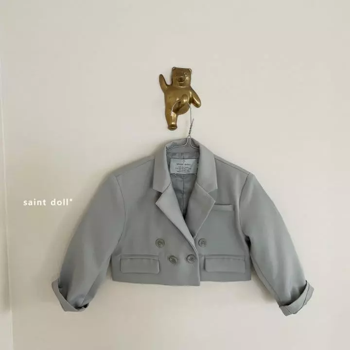 Saint Doll - Korean Children Fashion - #childrensboutique - Double Short Jacket with Mom