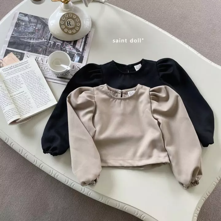 Saint Doll - Korean Children Fashion - #kidsshorts - Ella String Blouse with Mom