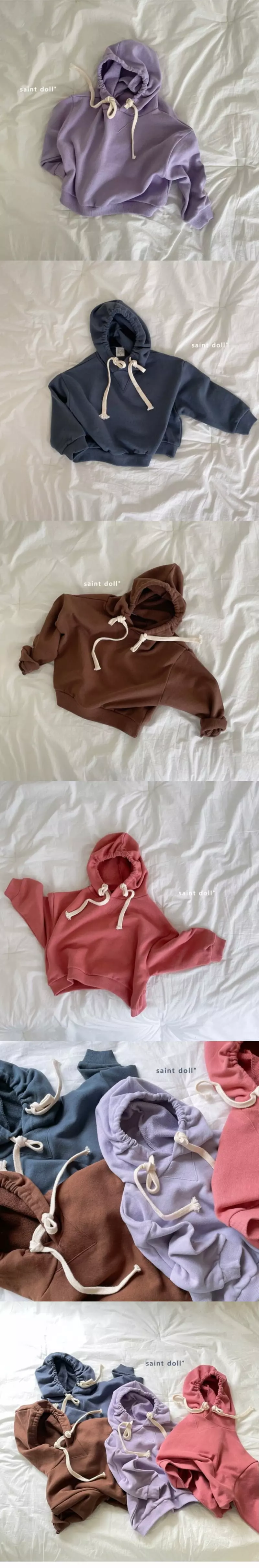 Saint Doll - Korean Children Fashion - #littlefashionista - Cozy Hoody Sweatshirt - 2