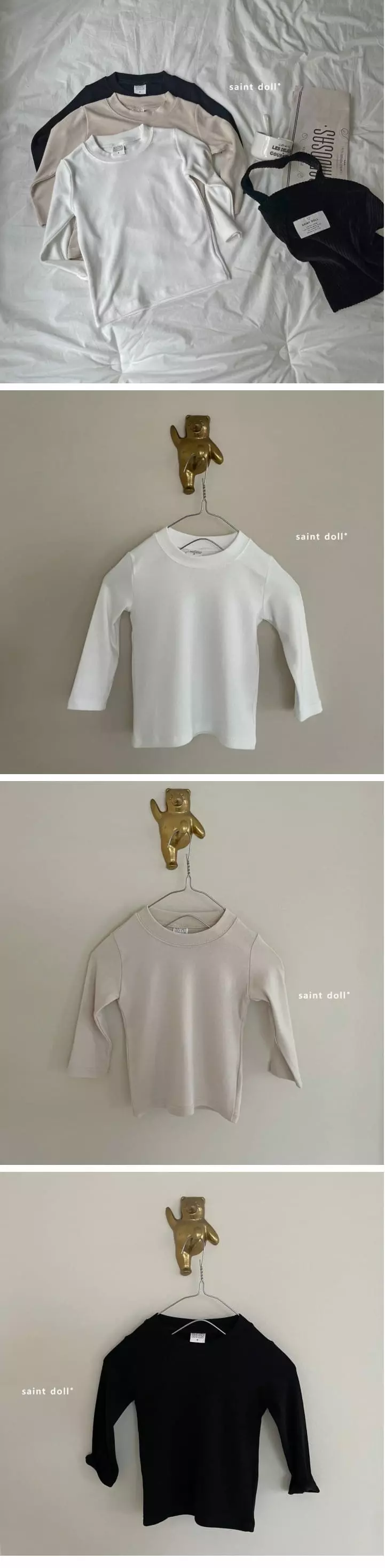 Saint Doll - Korean Children Fashion - #littlefashionista - Span Sticky Tee - 2