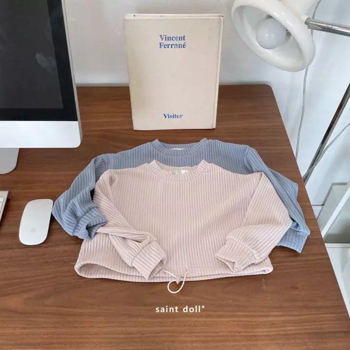 Saint Doll - Korean Children Fashion - #magicofchildhood - Rib Top Bottom Set