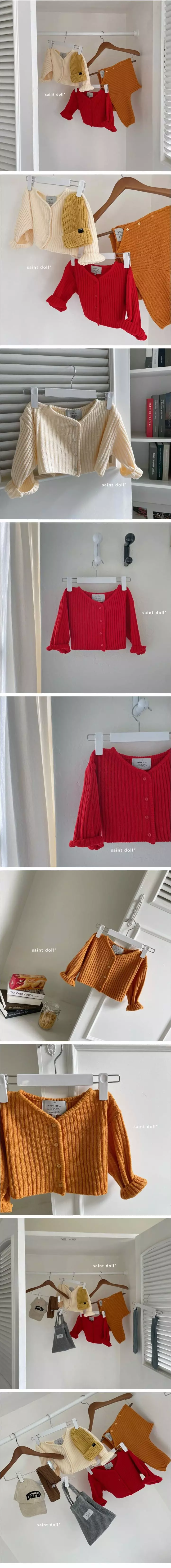 Saint Doll - Korean Children Fashion - #magicofchildhood - Mini Button Cardigan - 2