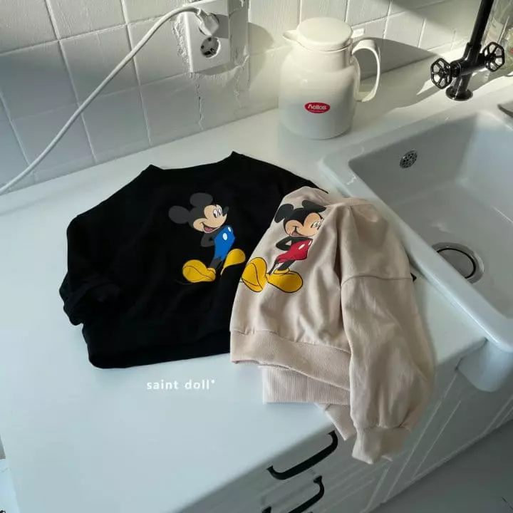 Saint Doll - Korean Children Fashion - #minifashionista - Disney Sweatshirt with Mom