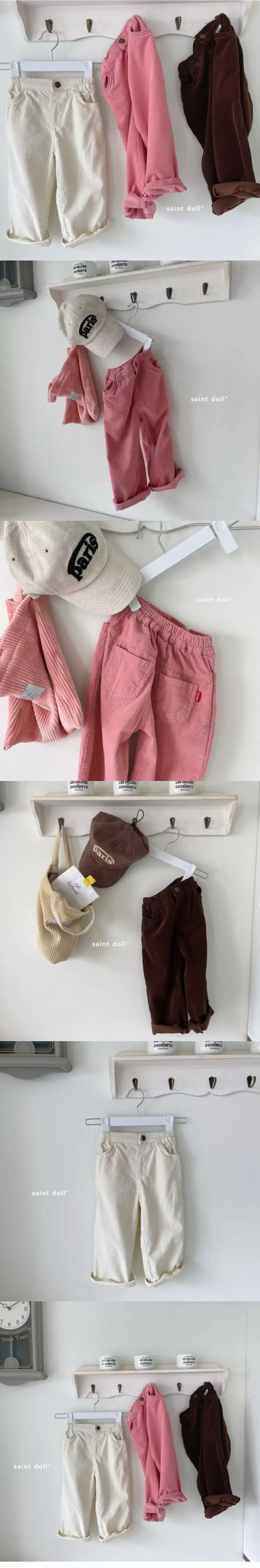 Saint Doll - Korean Children Fashion - #prettylittlegirls - Corduroy Pants - 2