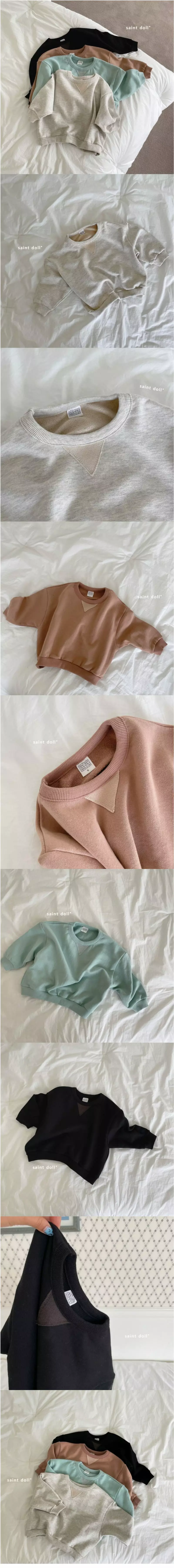 Saint Doll - Korean Children Fashion - #stylishchildhood - Tantan Sweatshirt - 2