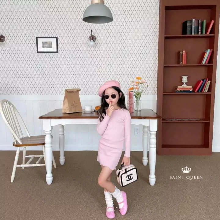 Saint Queen - Korean Children Fashion - #Kfashion4kids - Rib Bell One-piece - 6