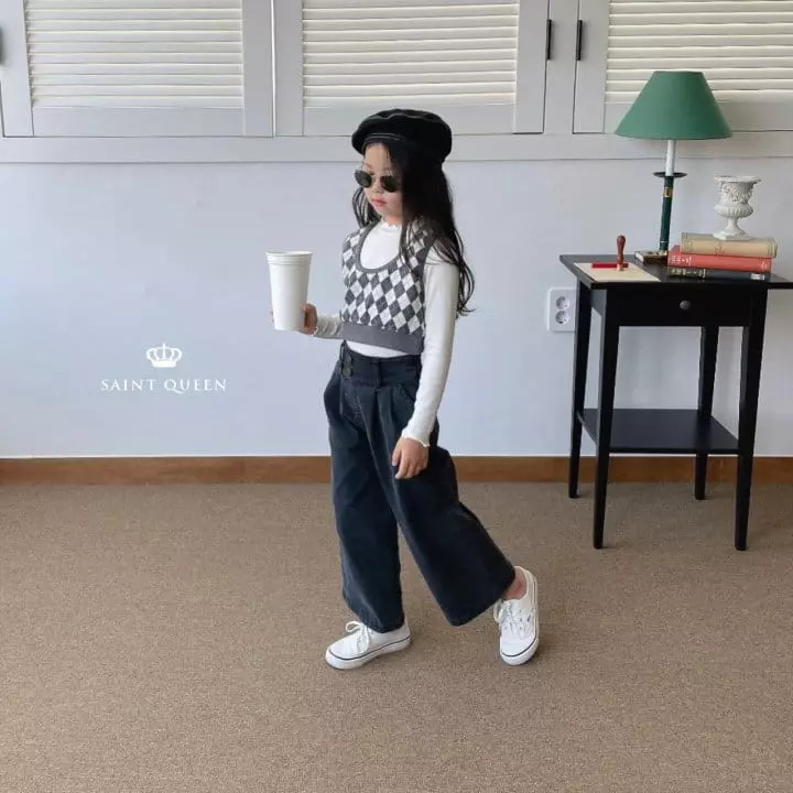 Saint Queen - Korean Children Fashion - #Kfashion4kids - Hi Waist Pants - 9
