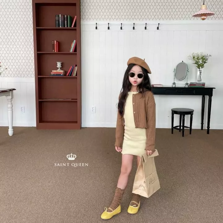 Saint Queen - Korean Children Fashion - #stylishchildhood - Romance Cardigan - 4