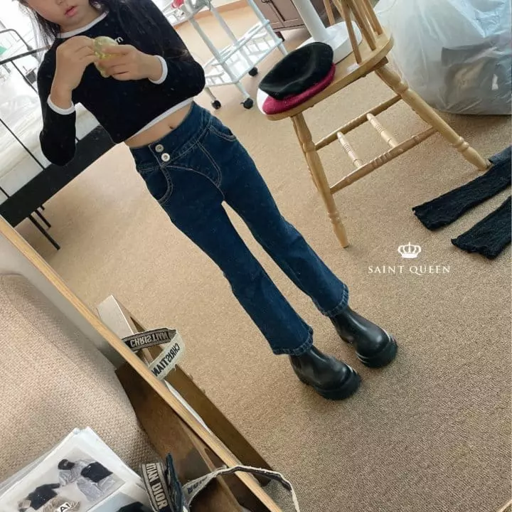 Saint Queen - Korean Children Fashion - #childofig - Sadle Pants - 10