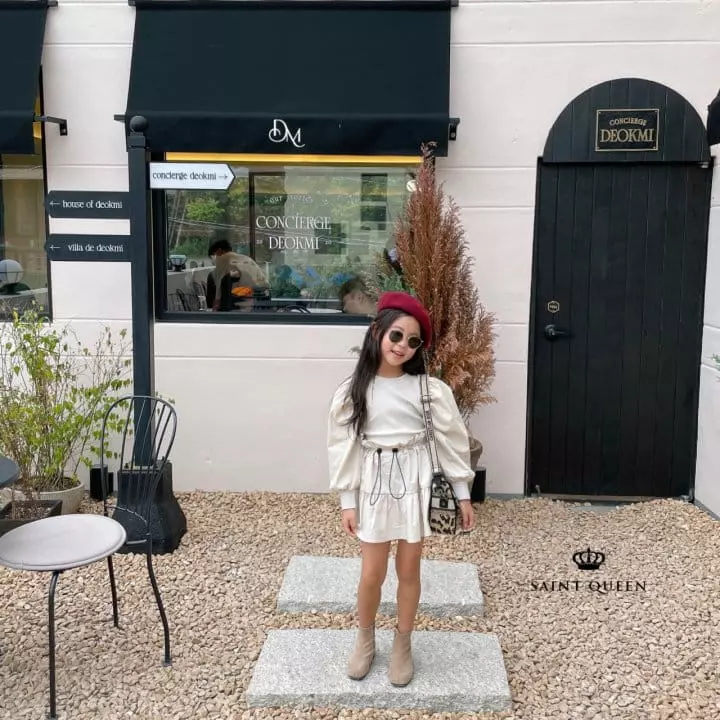 Saint Queen - Korean Children Fashion - #childrensboutique - Bubble Rib Blouse - 9