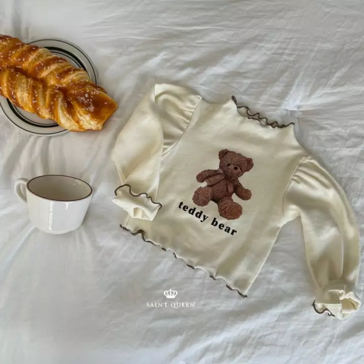 Saint Queen - Korean Children Fashion - #childrensboutique - Teddy Tee