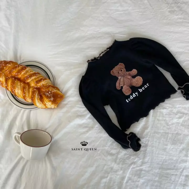 Saint Queen - Korean Children Fashion - #discoveringself - Teddy Tee - 3