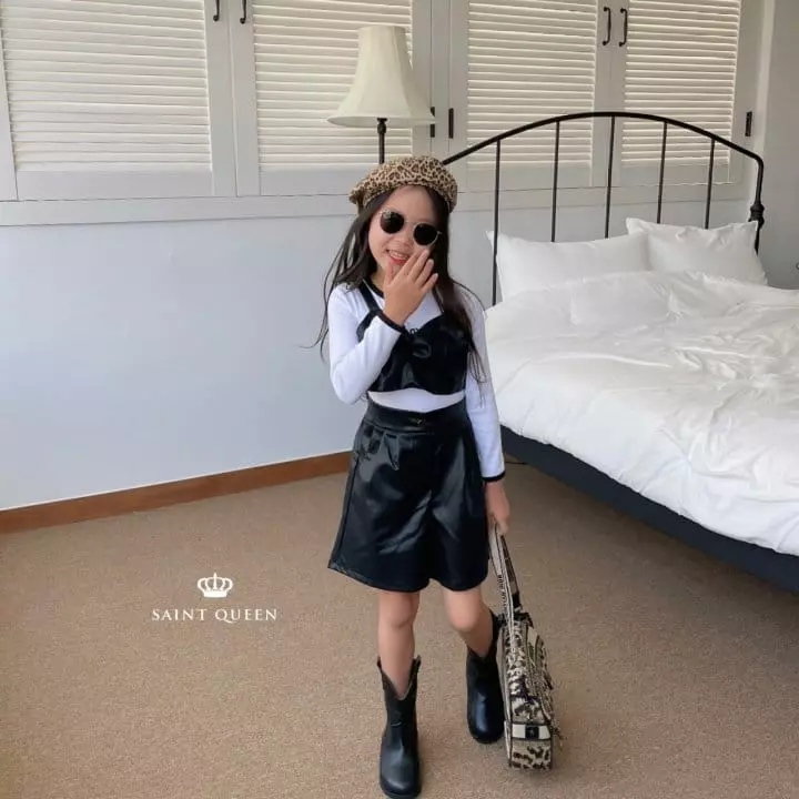 Saint Queen - Korean Children Fashion - #fashionkids - Leather Bustier - 6