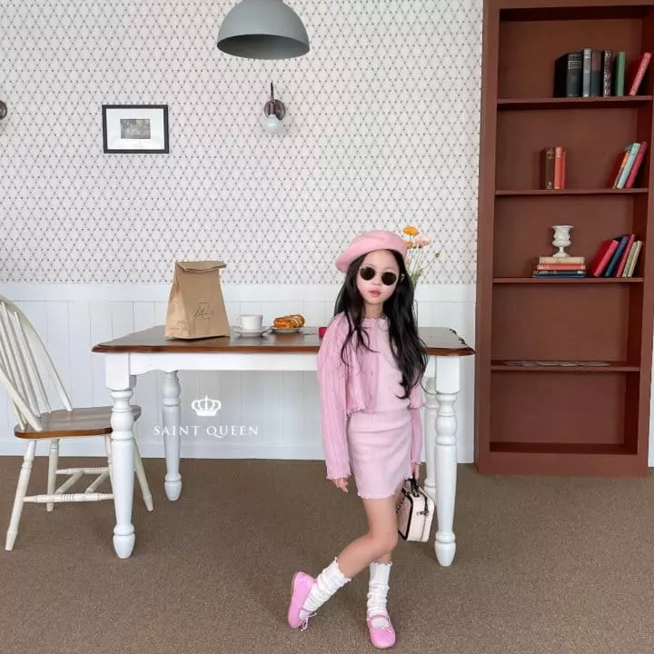 Saint Queen - Korean Children Fashion - #kidsstore - Romance Cardigan - 10