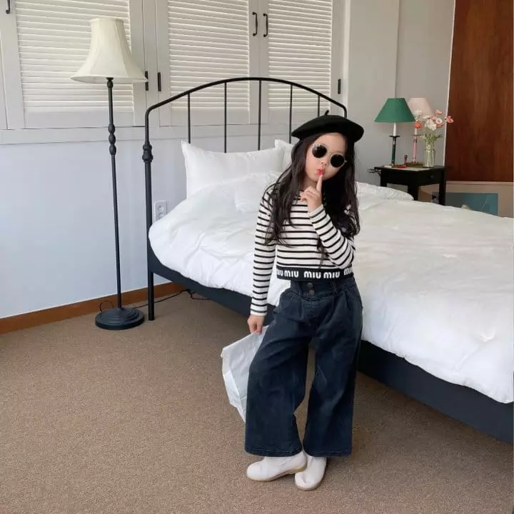 Saint Queen - Korean Children Fashion - #magicofchildhood - Hi Waist Pants - 11