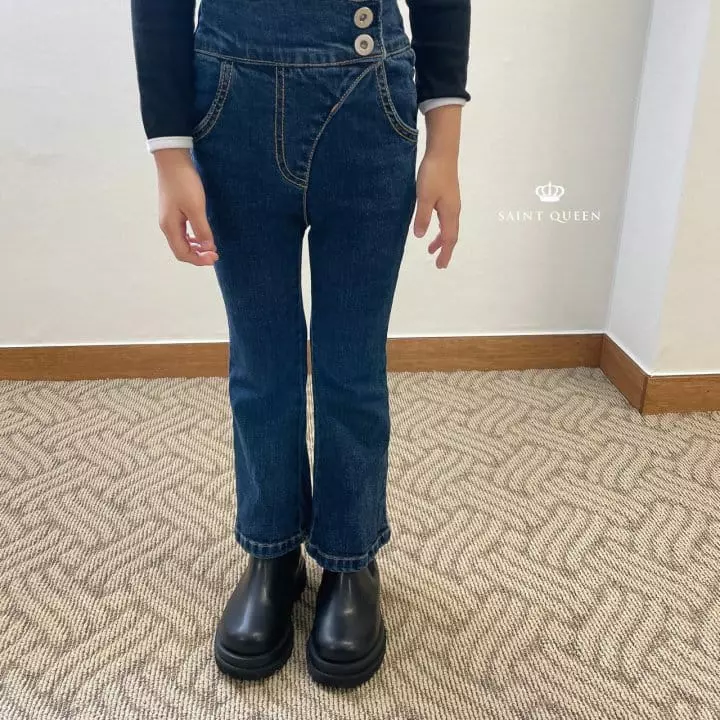 Saint Queen - Korean Children Fashion - #littlefashionista - Sadle Pants - 4