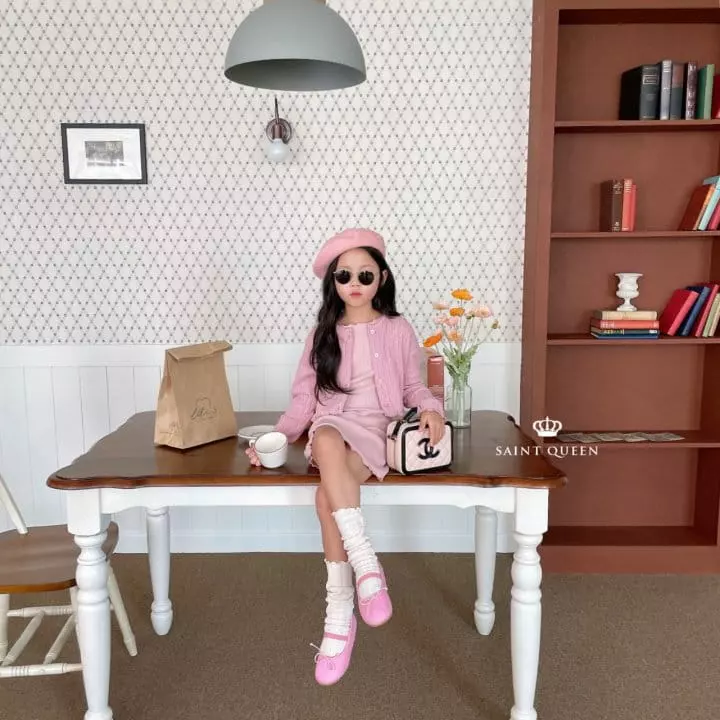 Saint Queen - Korean Children Fashion - #minifashionista - Rib Bell One-piece - 9