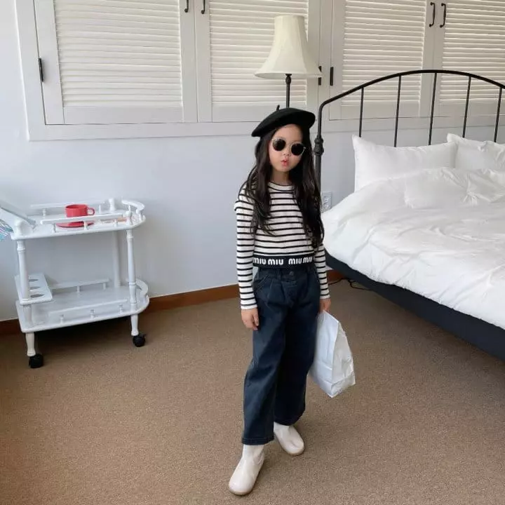 Saint Queen - Korean Children Fashion - #minifashionista - Hi Waist Pants - 12
