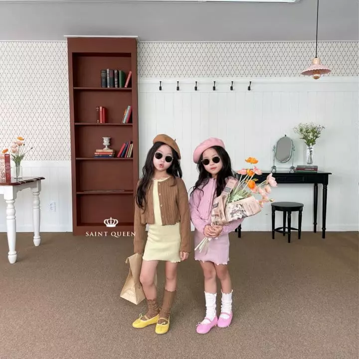 Saint Queen - Korean Children Fashion - #todddlerfashion - Romance Cardigan
