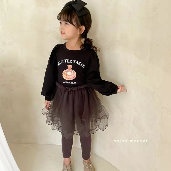 Salad Market - Korean Children Fashion - #Kfashion4kids - Dalring Tutu Skirt Leggings - 10