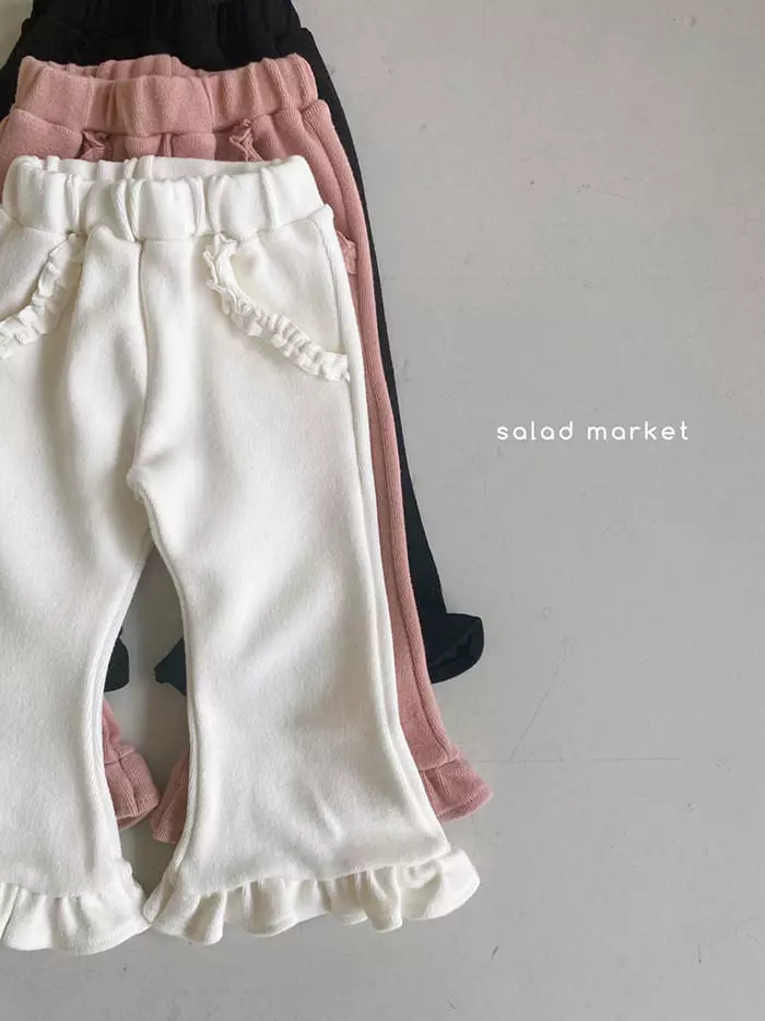 Salad Market - Korean Children Fashion - #Kfashion4kids - Milk Bootscut Pants - 2