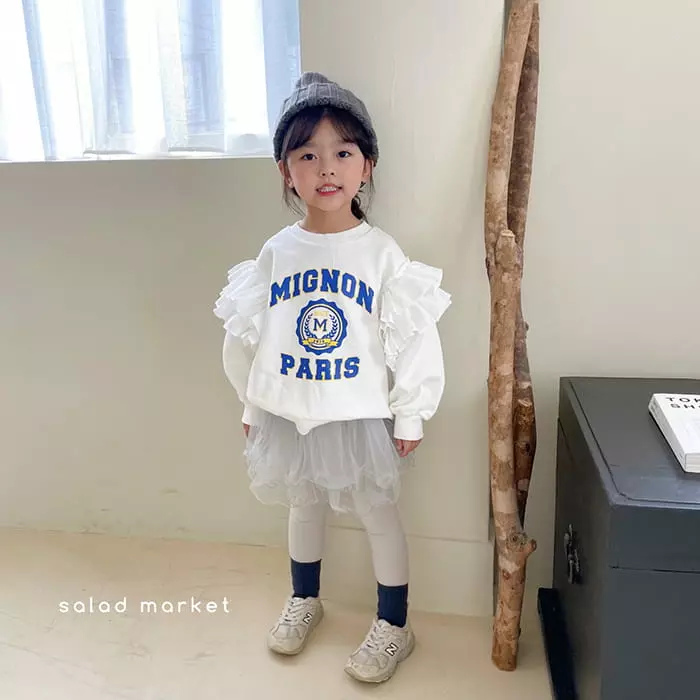 Salad Market - Korean Children Fashion - #childofig - Mignon Sweatshirt - 8