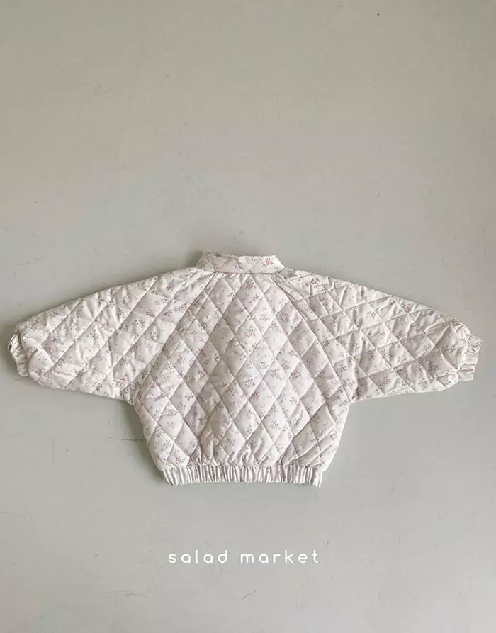 Salad Market - Korean Children Fashion - #childofig - Dove Quilting Jumper - 5
