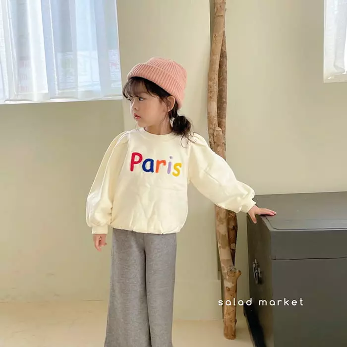 Salad Market - Korean Children Fashion - #childrensboutique - Fran Sweatshirt - 10