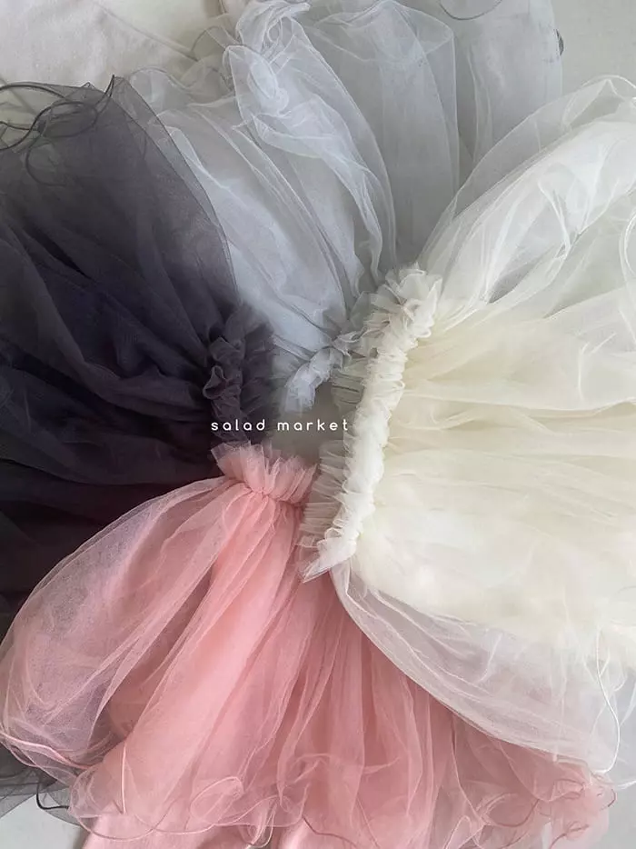 Salad Market - Korean Children Fashion - #childrensboutique - Dalring Tutu Skirt Leggings - 3